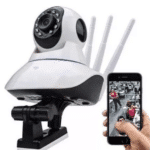 Cámara Robótica Seguridad Wifi 3 Antenas