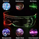 Gafas De Visera Led Futurista